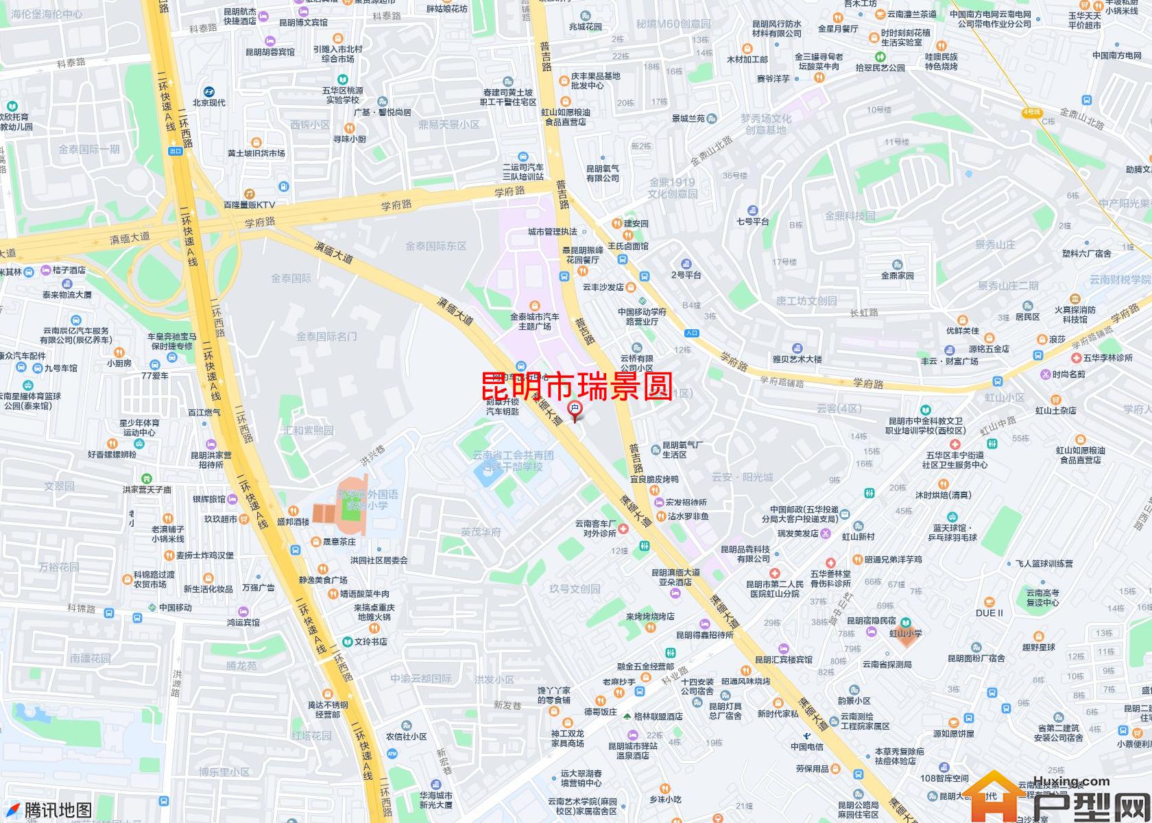 瑞景圆小区 - 户型网