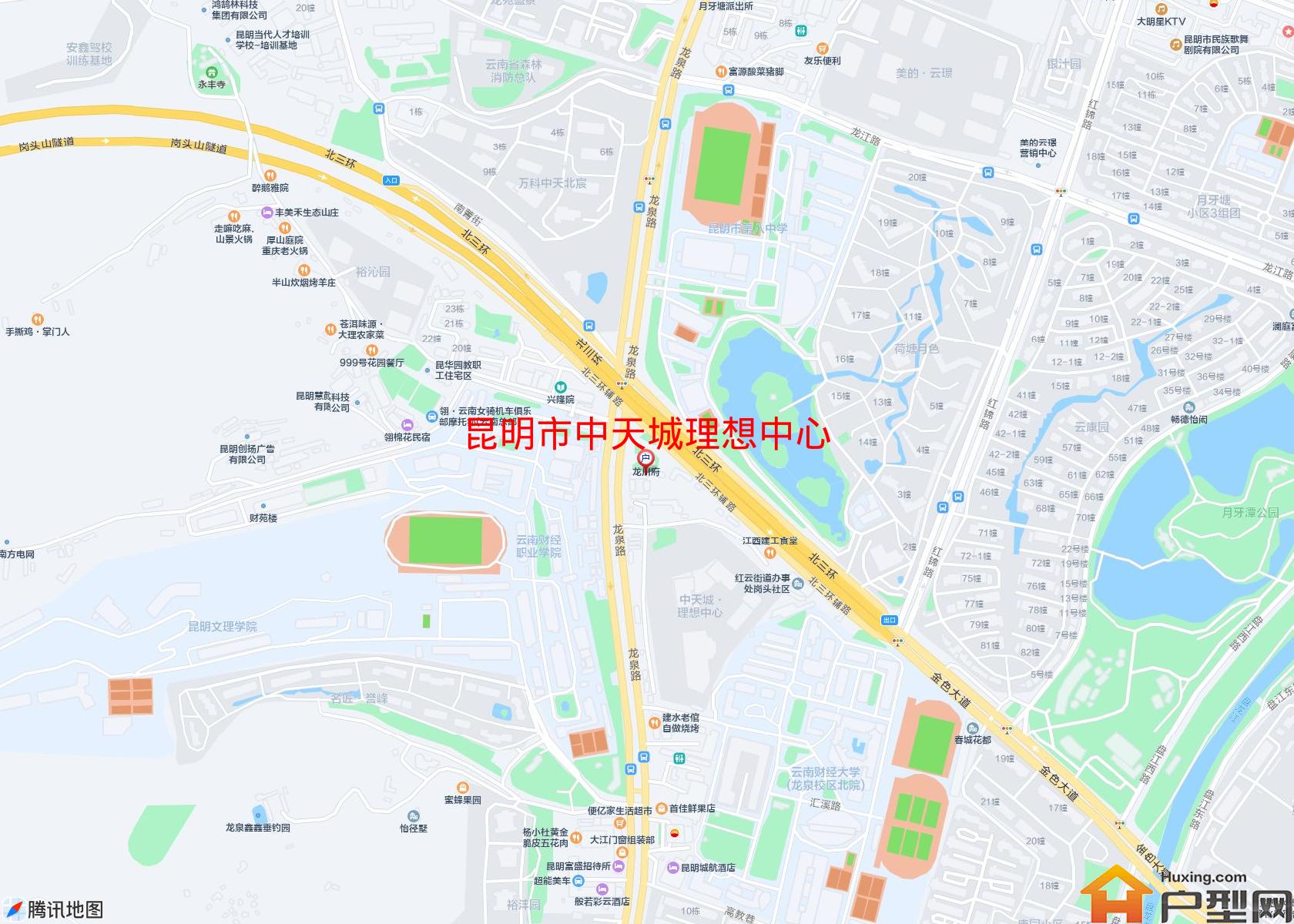 中天城理想中心小区 - 户型网