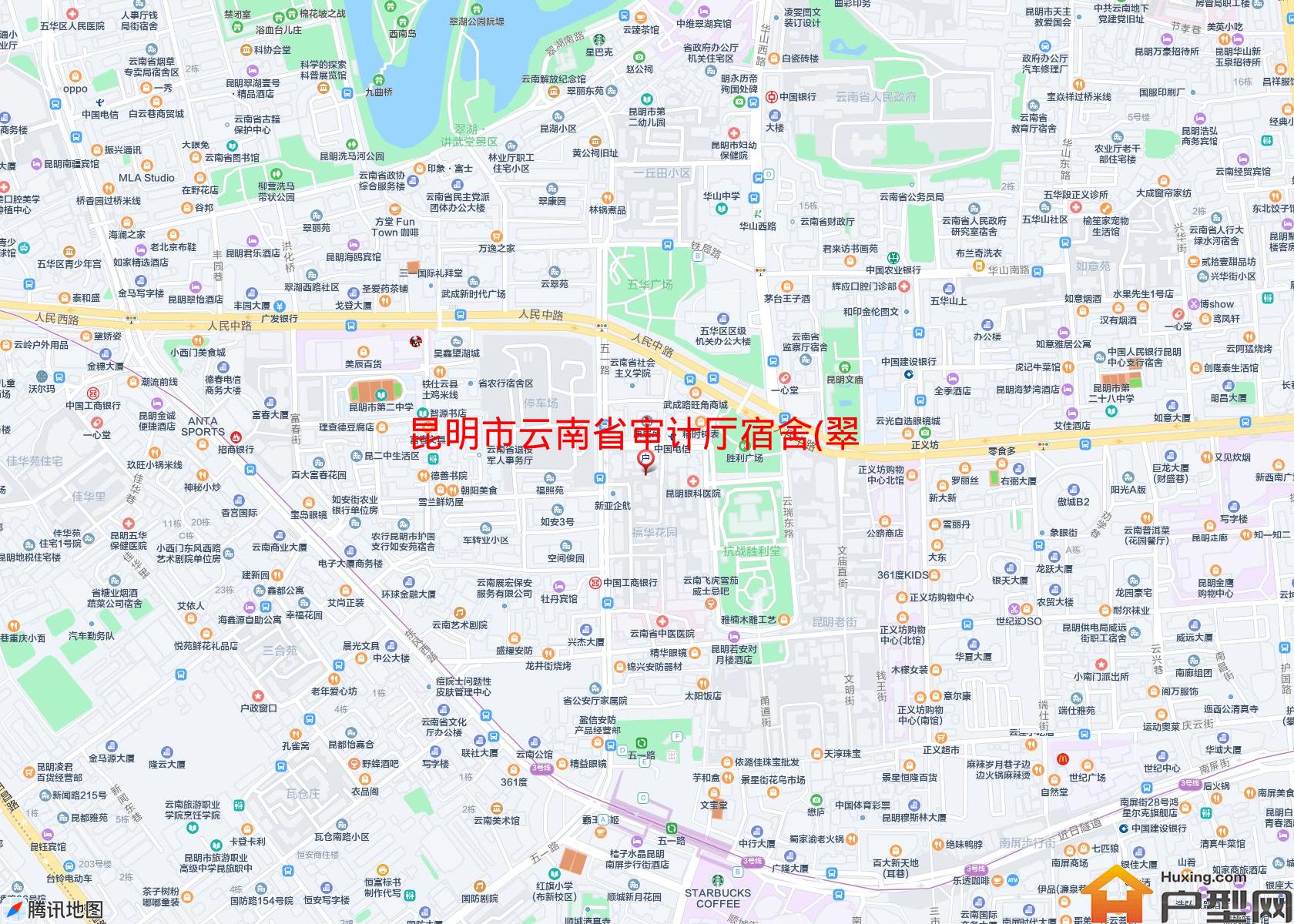 云南省审计厅宿舍(翠湖北路)小区 - 户型网