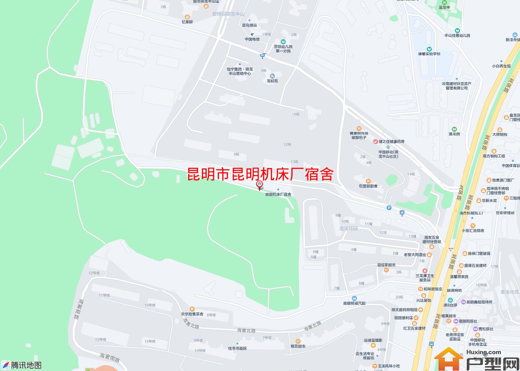 昆明机床厂宿舍小区 - 户型网