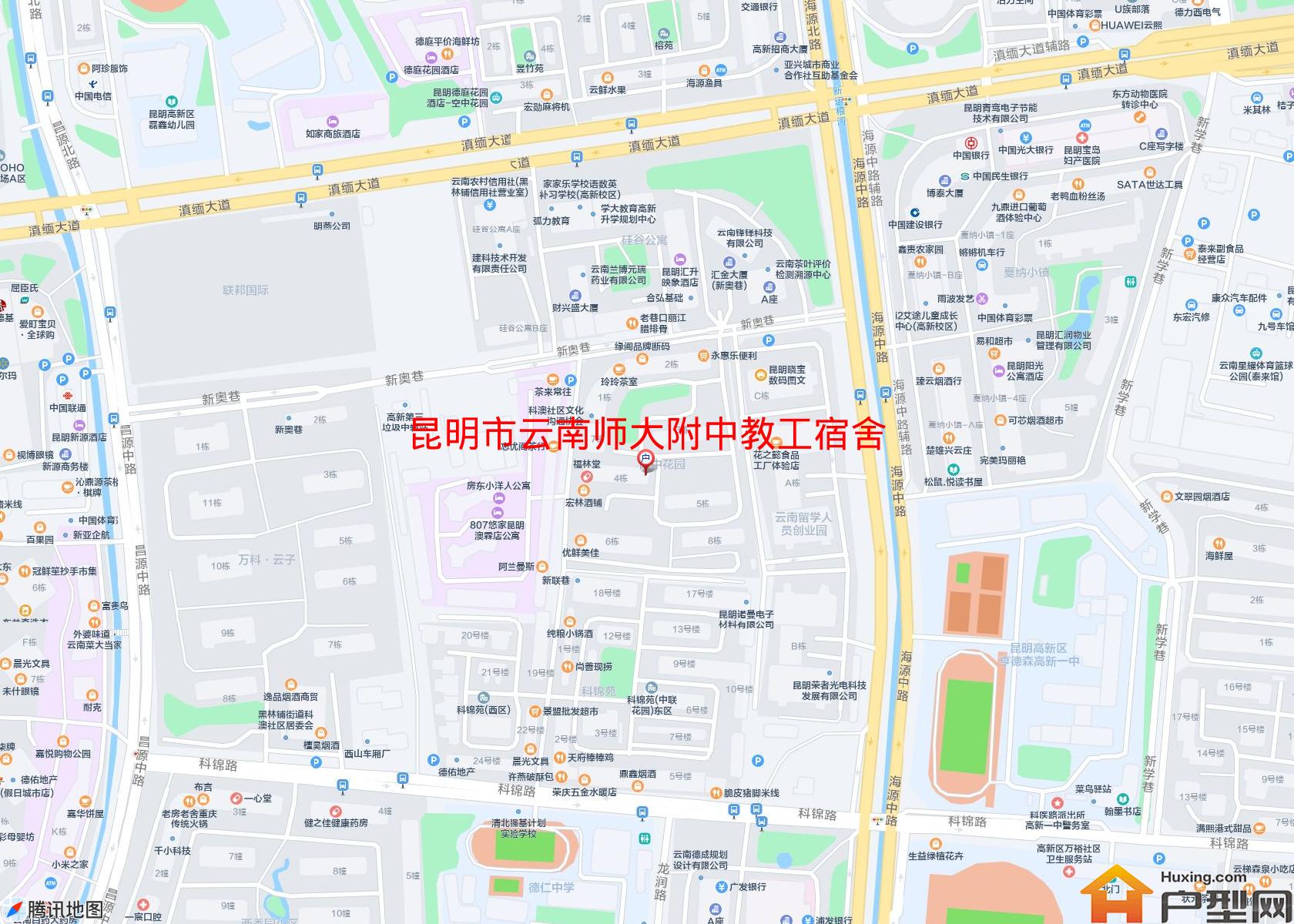云南师大附中教工宿舍小区 - 户型网