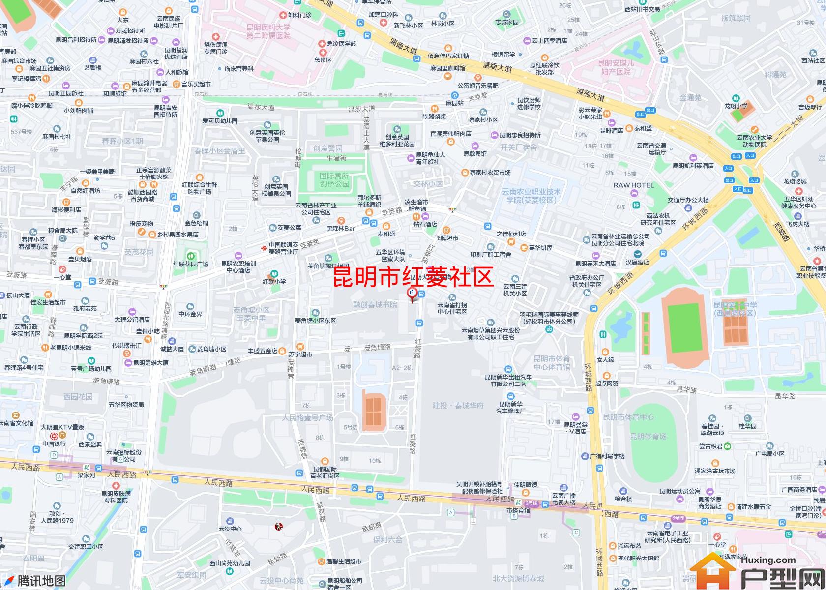 红菱社区小区 - 户型网