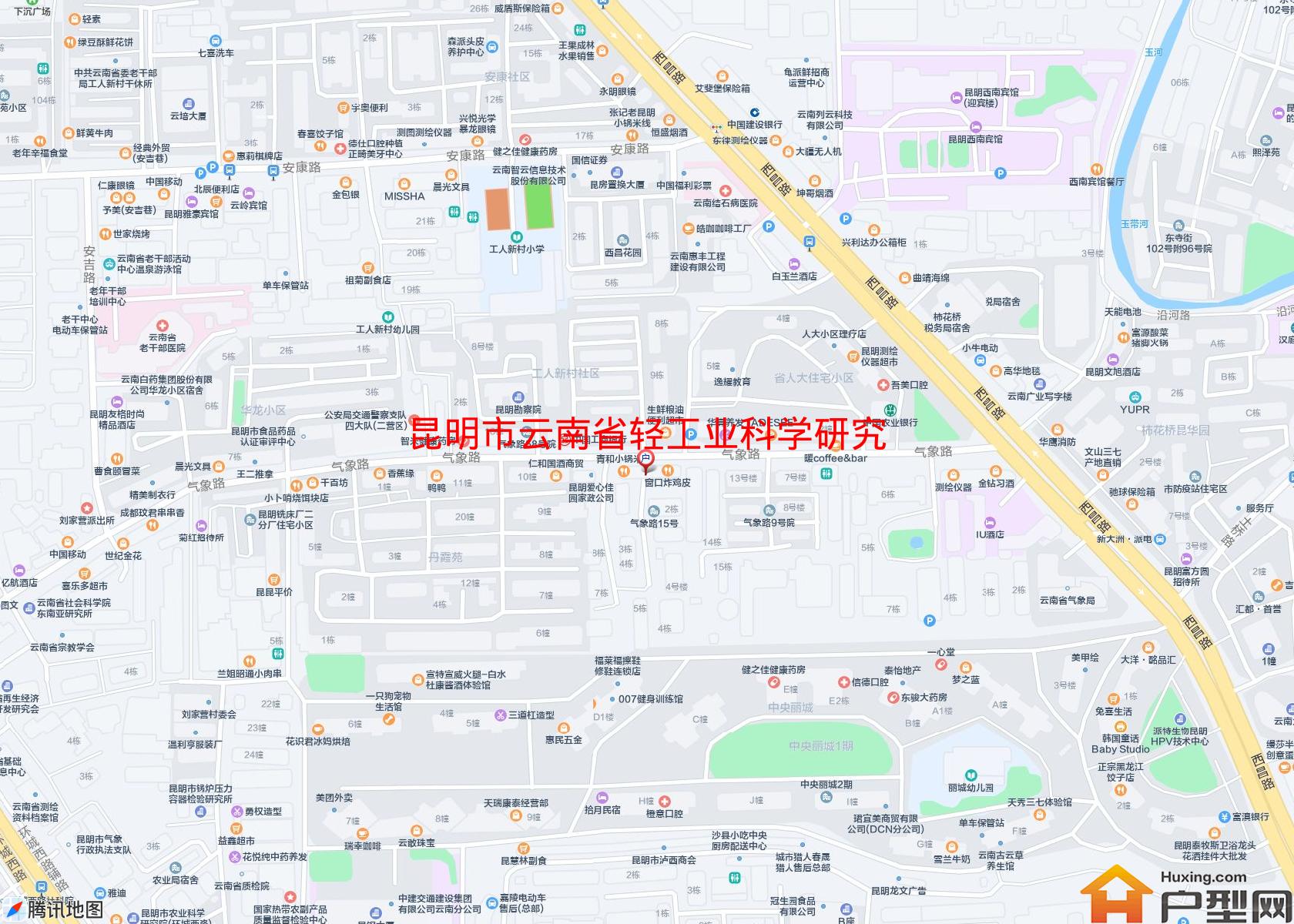 云南省轻工业科学研究院小区 - 户型网