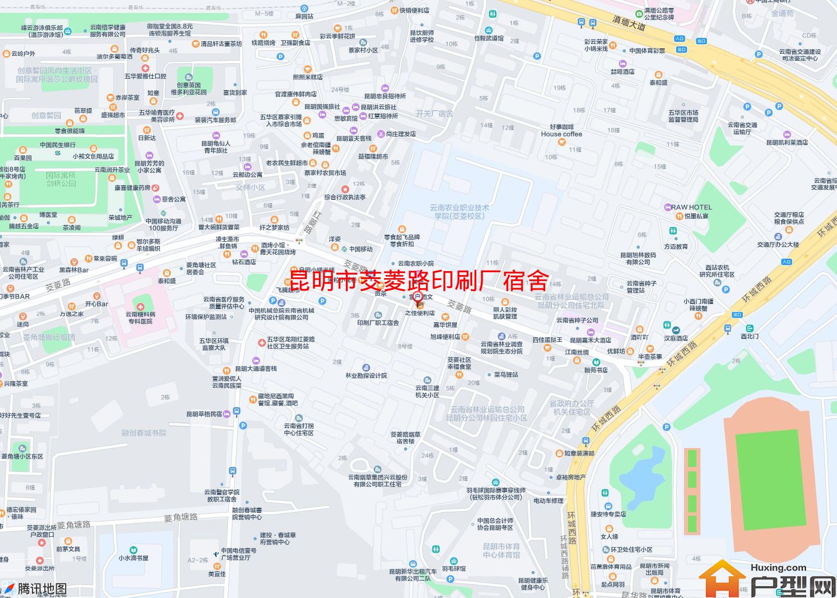 茭菱路印刷厂宿舍小区 - 户型网