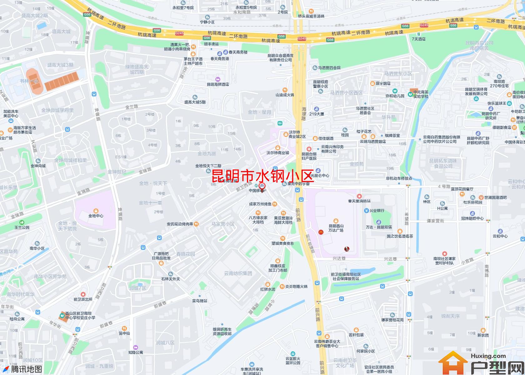 水钢小区小区 - 户型网