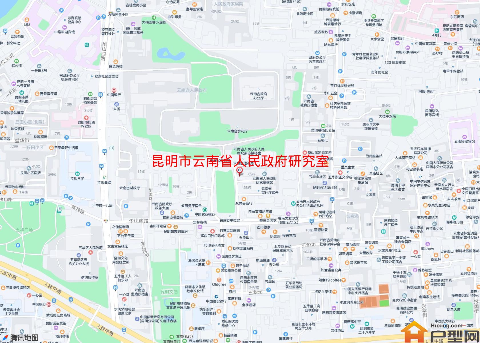 云南省人民政府研究室宿舍小区 - 户型网