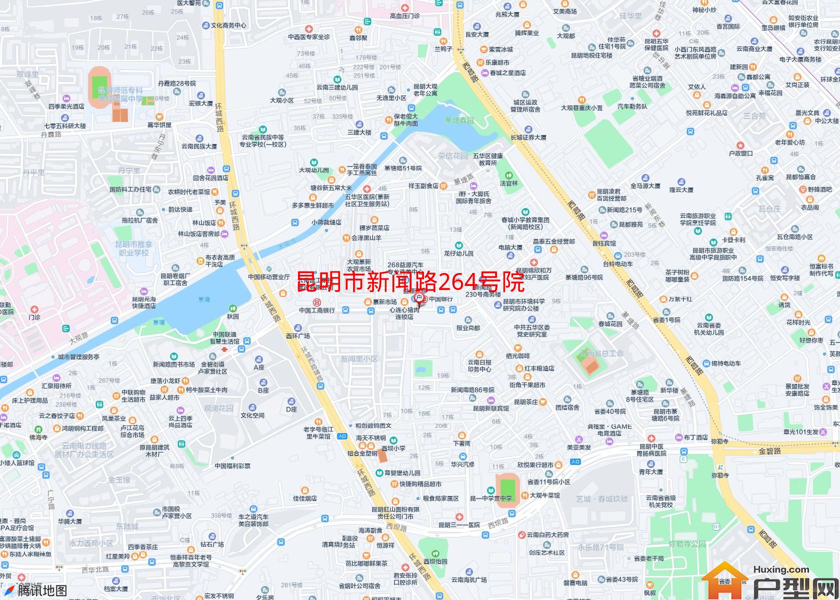 新闻路264号院小区 - 户型网