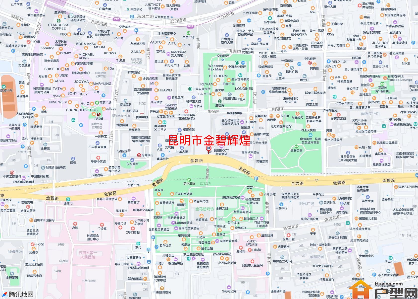 金碧辉煌小区 - 户型网
