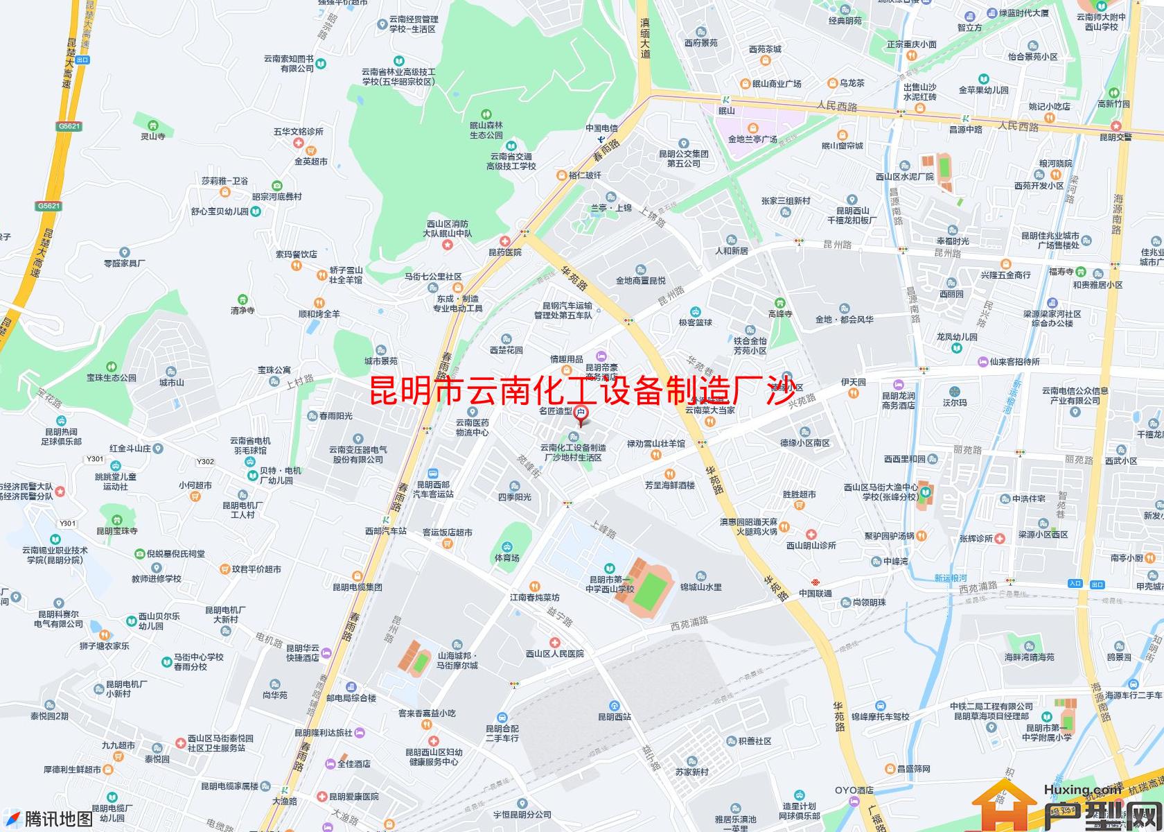 云南化工设备制造厂沙地村生活区小区 - 户型网
