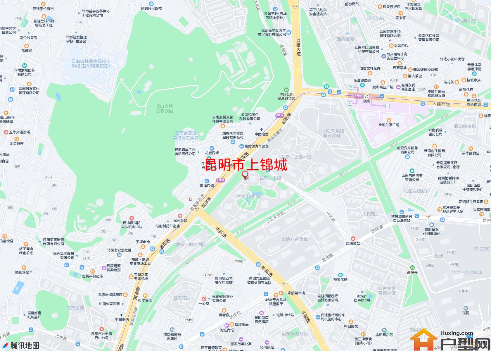 上锦城小区 - 户型网