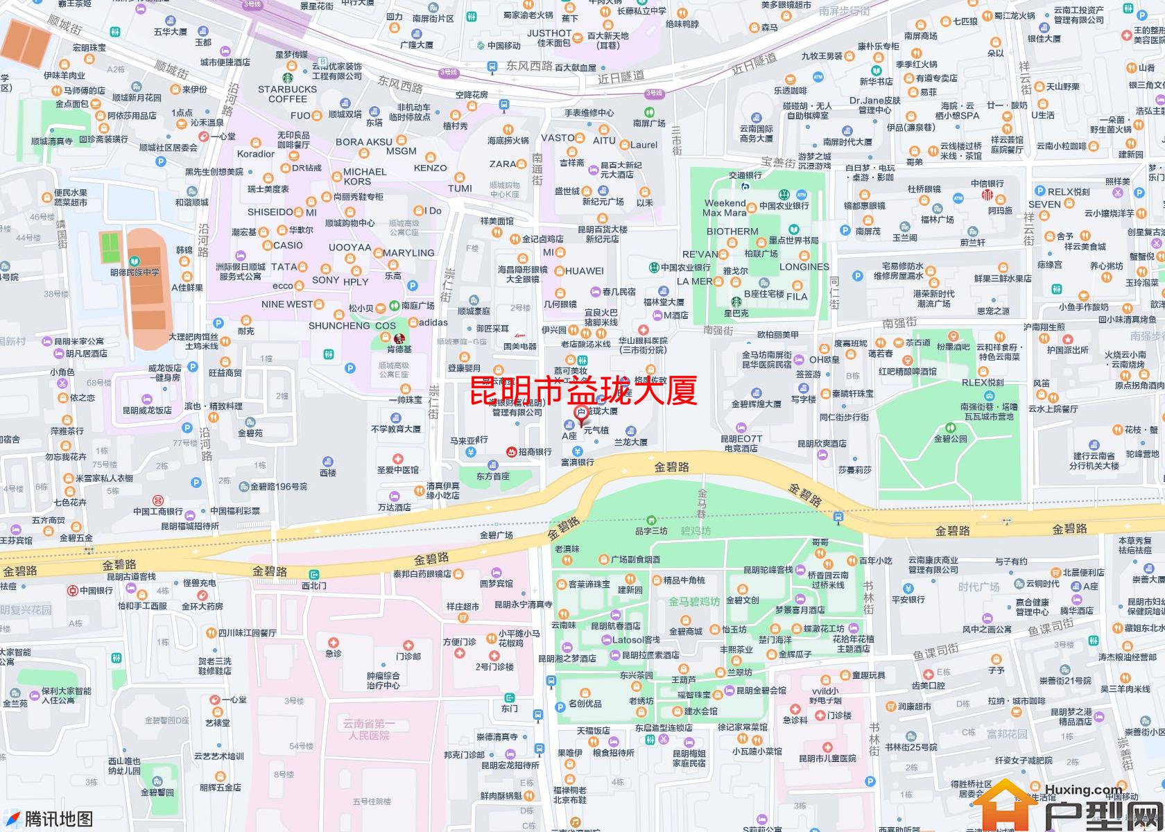 益珑大厦小区 - 户型网