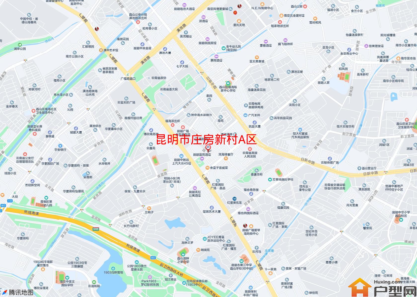 庄房新村A区小区 - 户型网