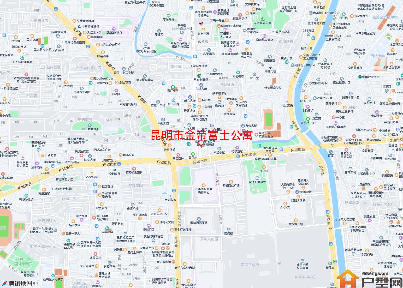 金帝富士公寓小区 - 户型网