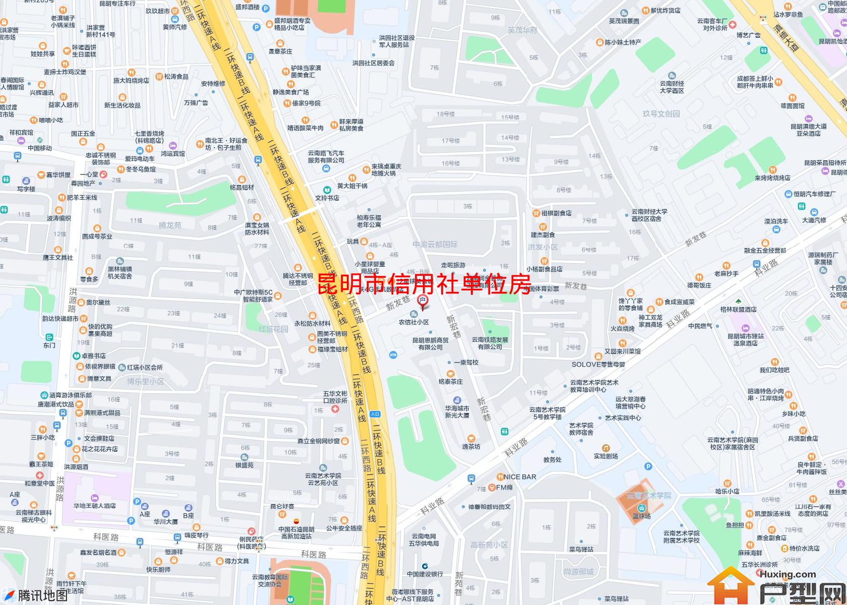信用社单位房小区 - 户型网