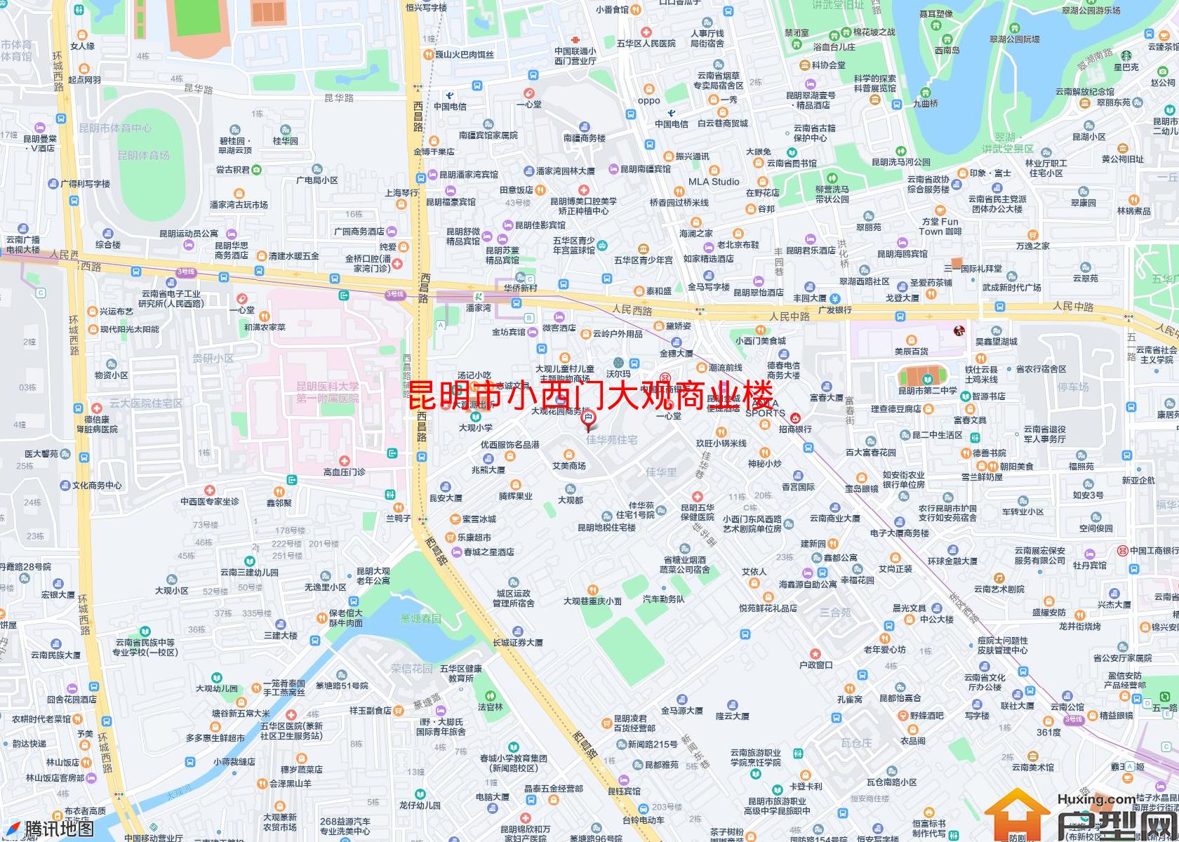 小西门大观商业楼小区 - 户型网