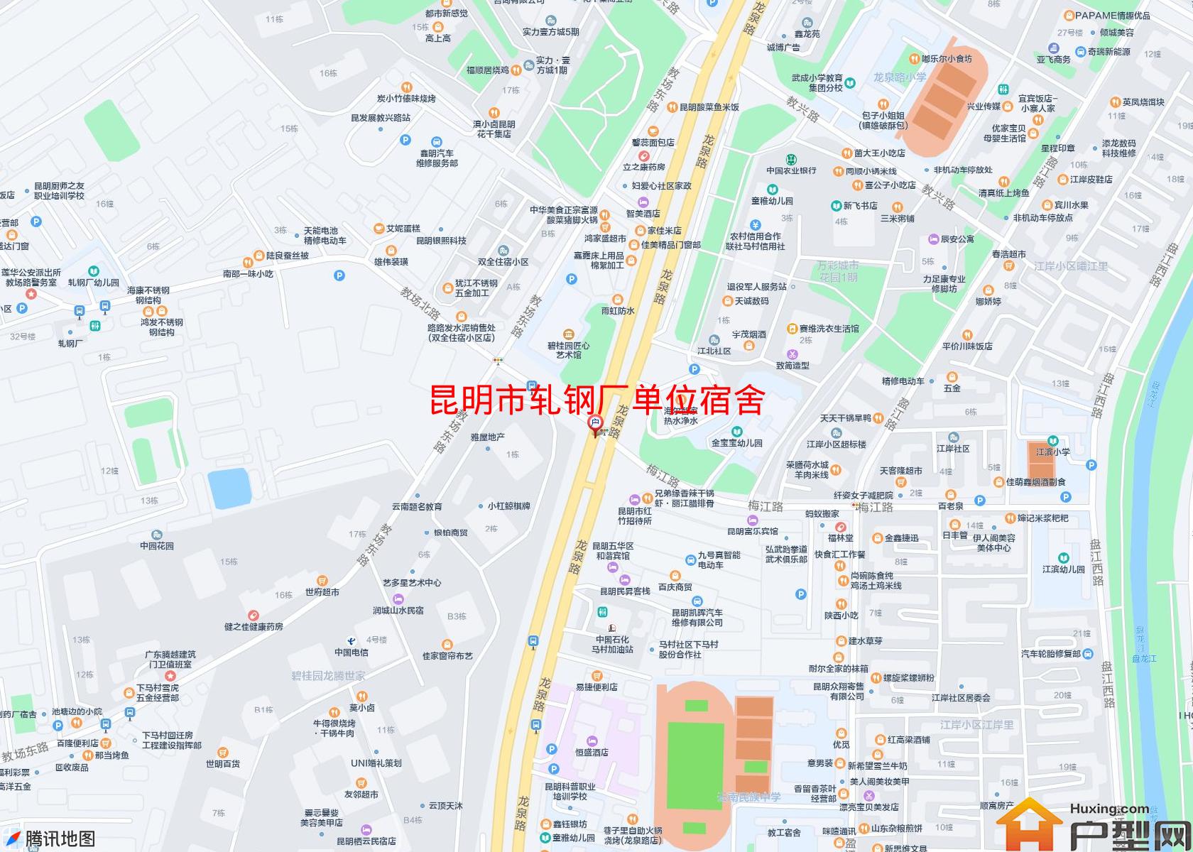 轧钢厂单位宿舍小区 - 户型网