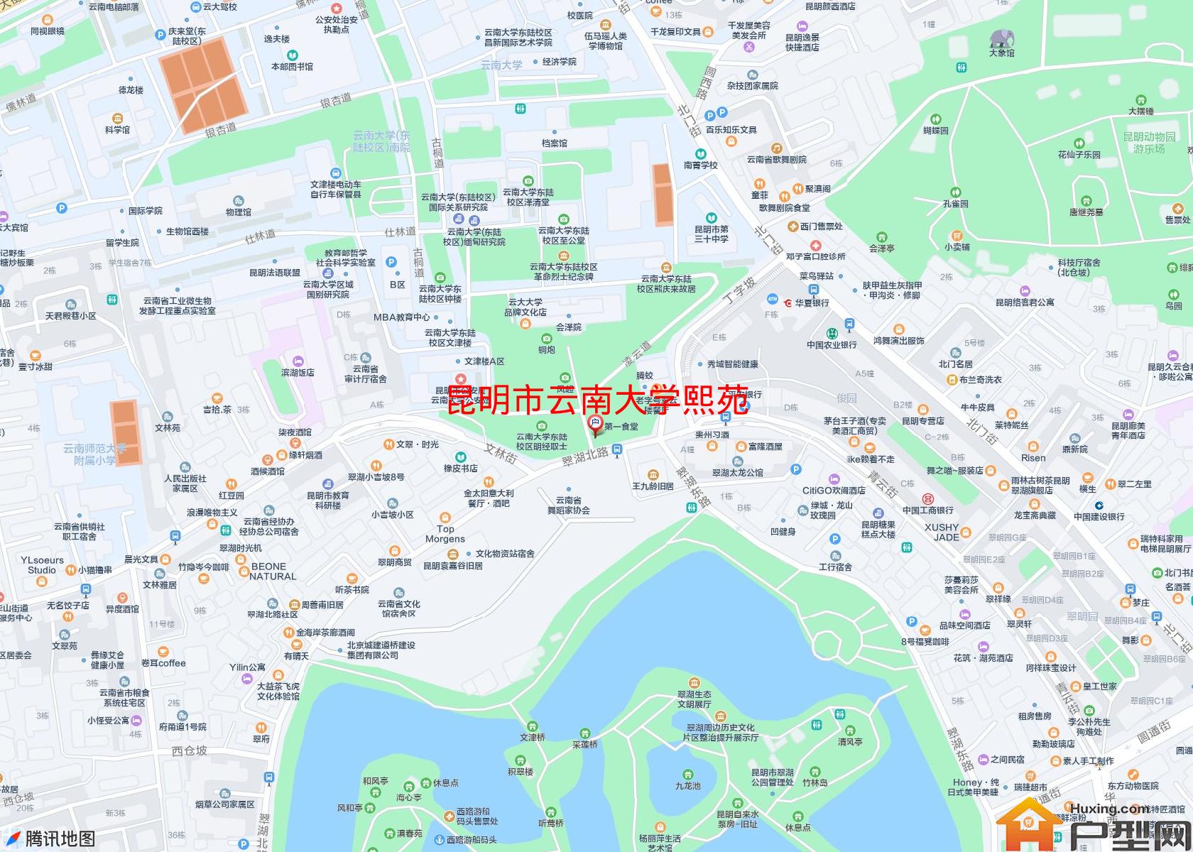 云南大学熙苑小区 - 户型网