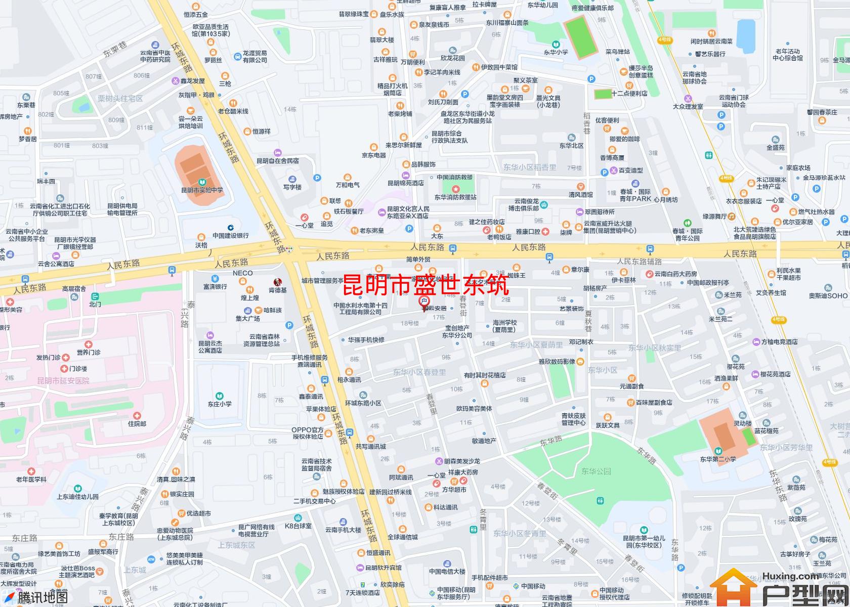 盛世东筑小区 - 户型网