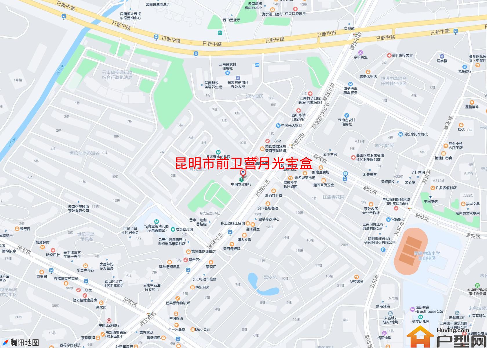 前卫营月光宝盒小区 - 户型网