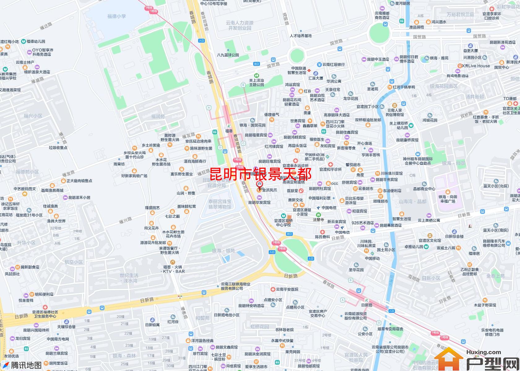 银景天都小区 - 户型网