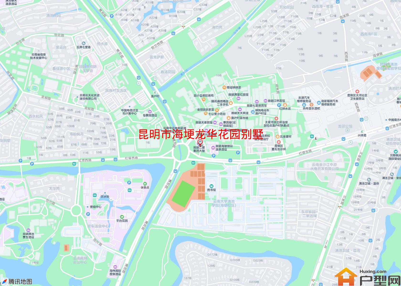 海埂龙华花园别墅小区 - 户型网