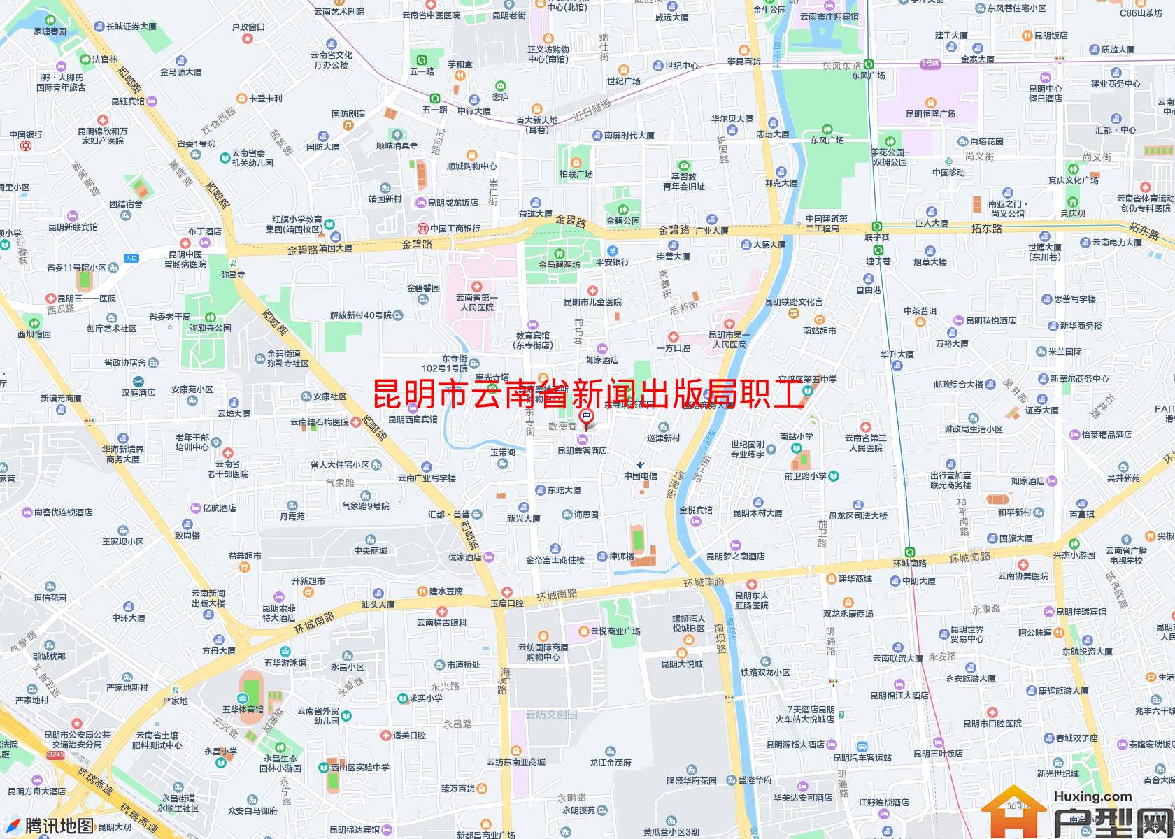 云南省新闻出版局职工宿舍小区 - 户型网