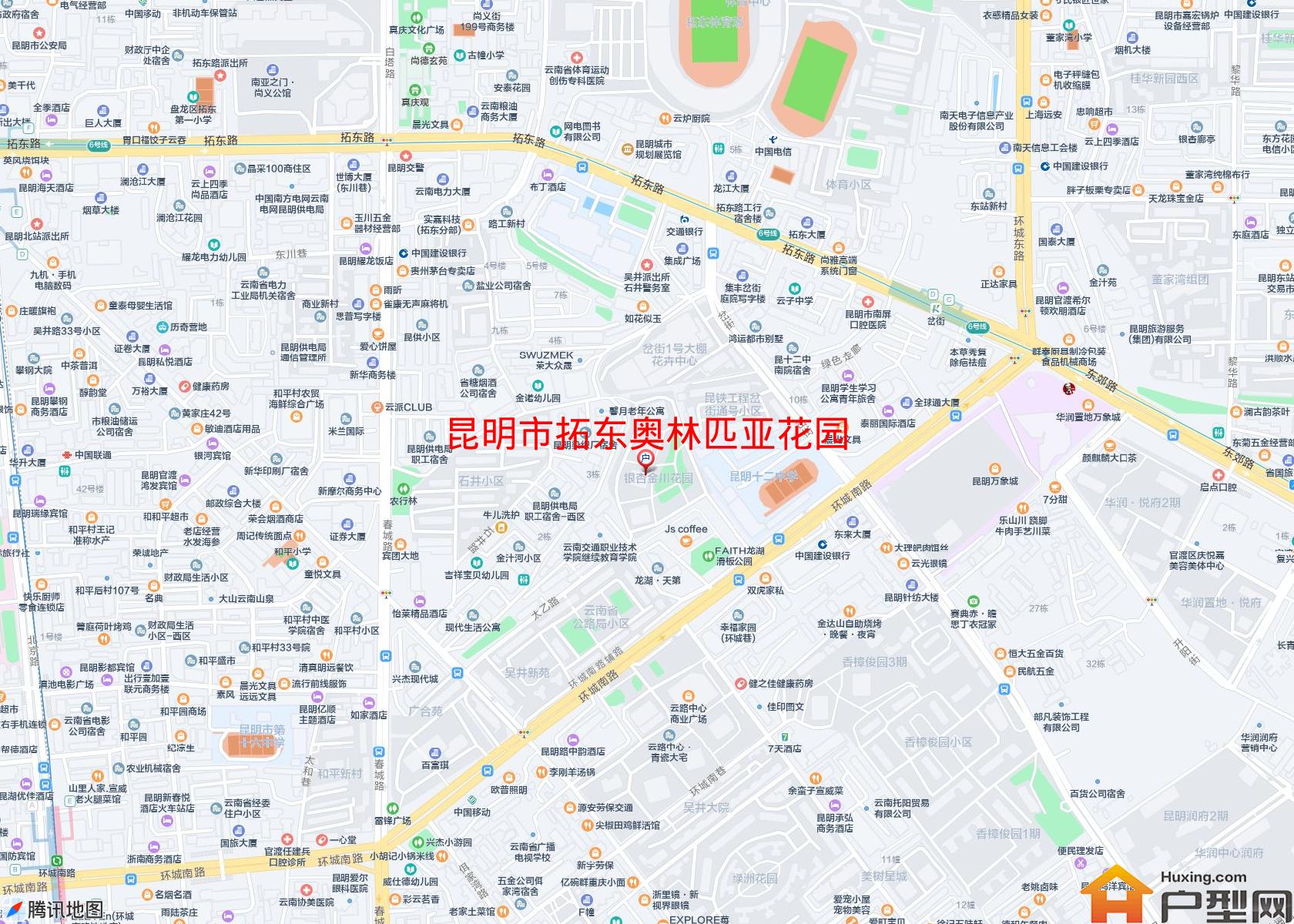 拓东奥林匹亚花园小区 - 户型网 拓东奥林匹亚花园小区 - 户型网