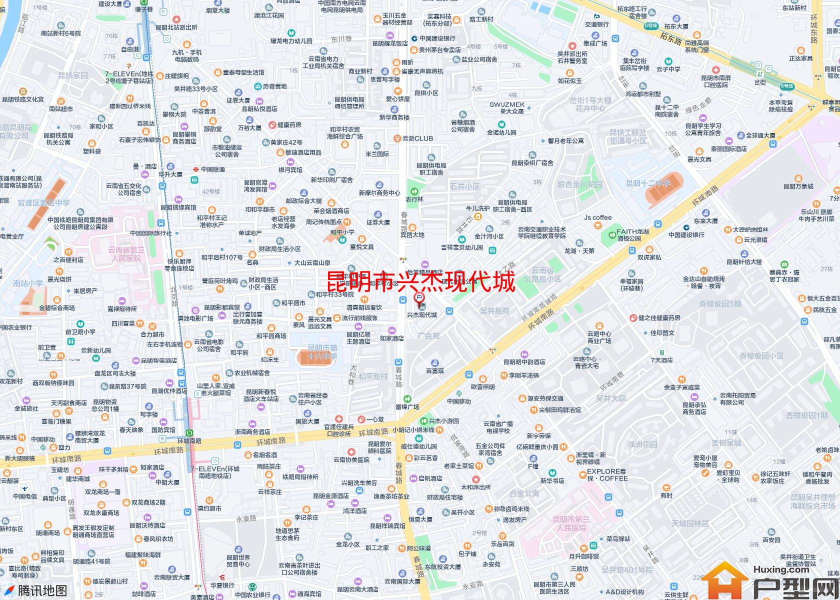 兴杰现代城小区 - 户型网 兴杰现代城小区 - 户型网