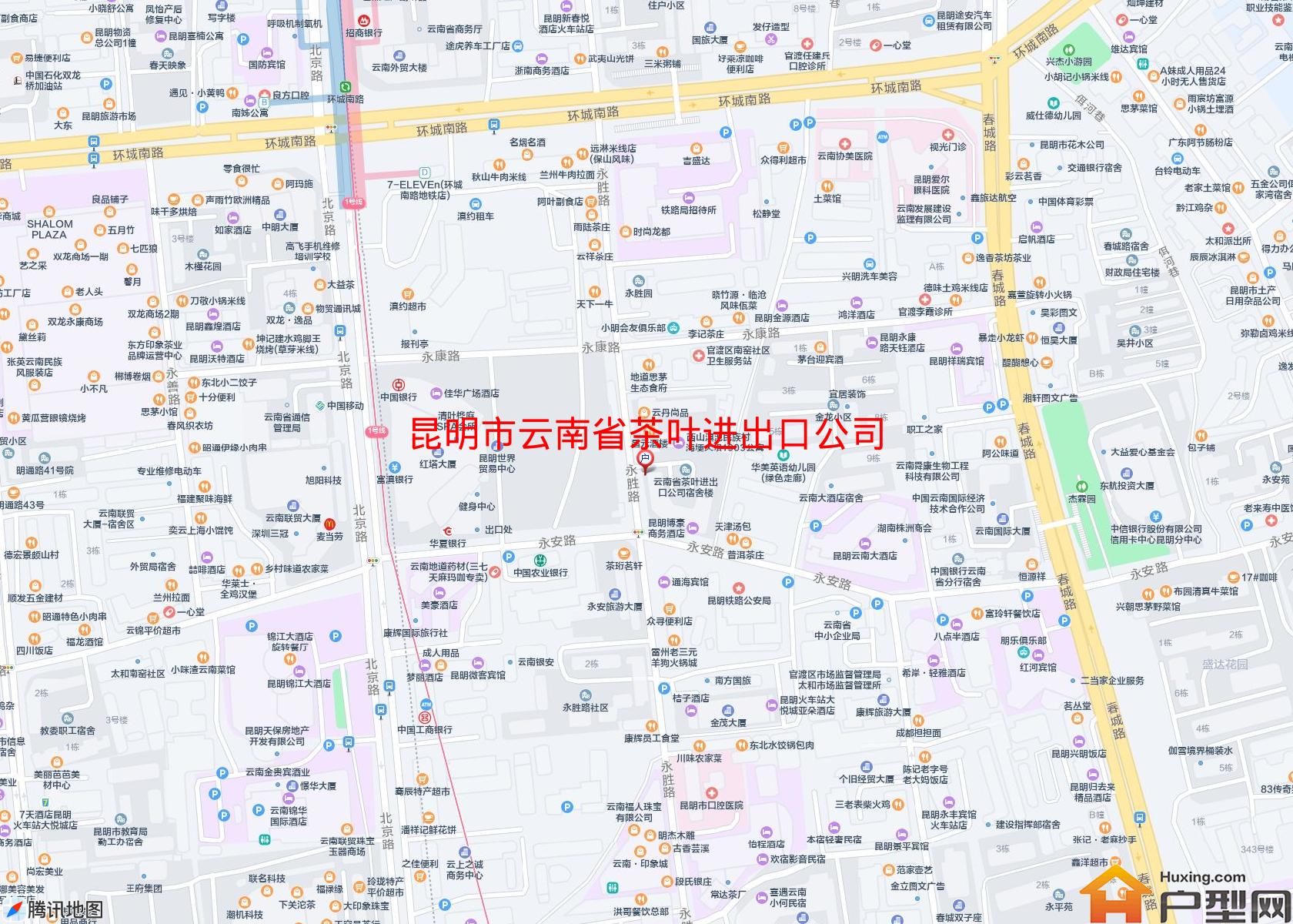 云南省茶叶进出口公司宿舍楼小区 - 户型网