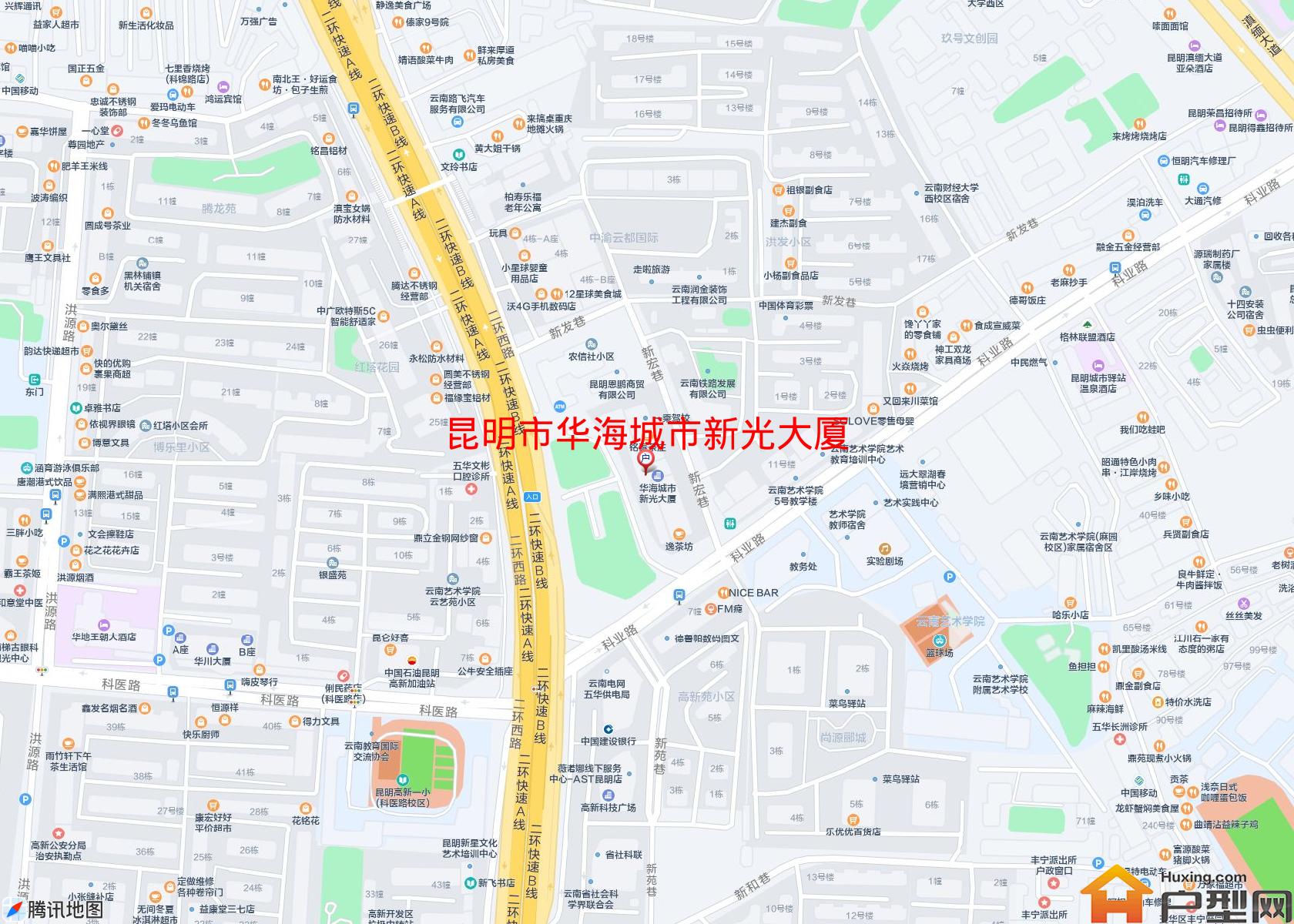 华海城市新光大厦小区 - 户型网