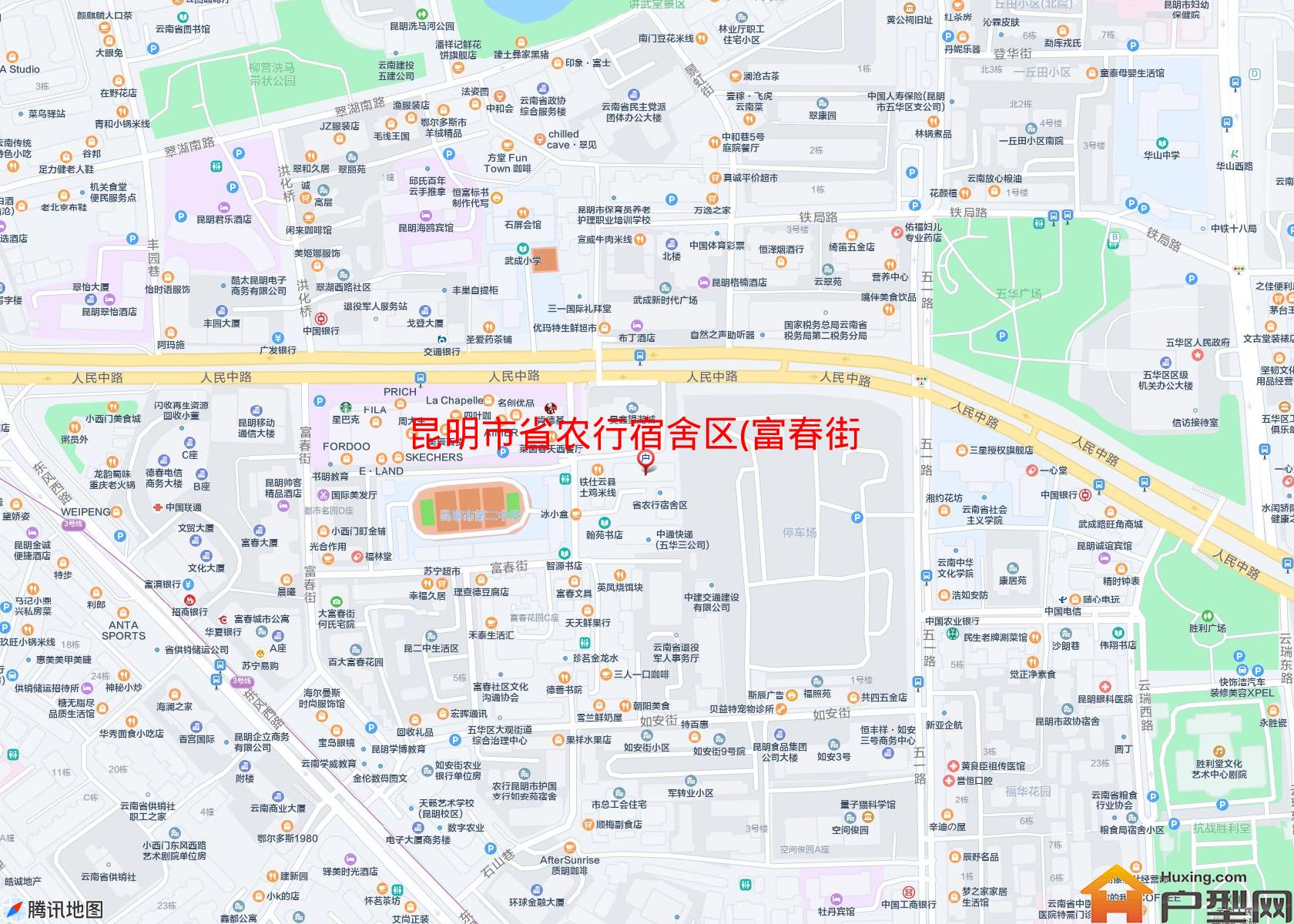 省农行宿舍区(富春街)小区 - 户型网