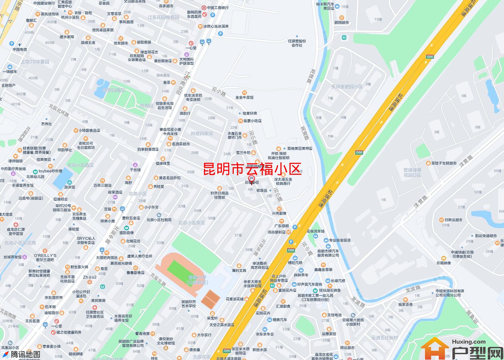云福小区小区 - 户型网