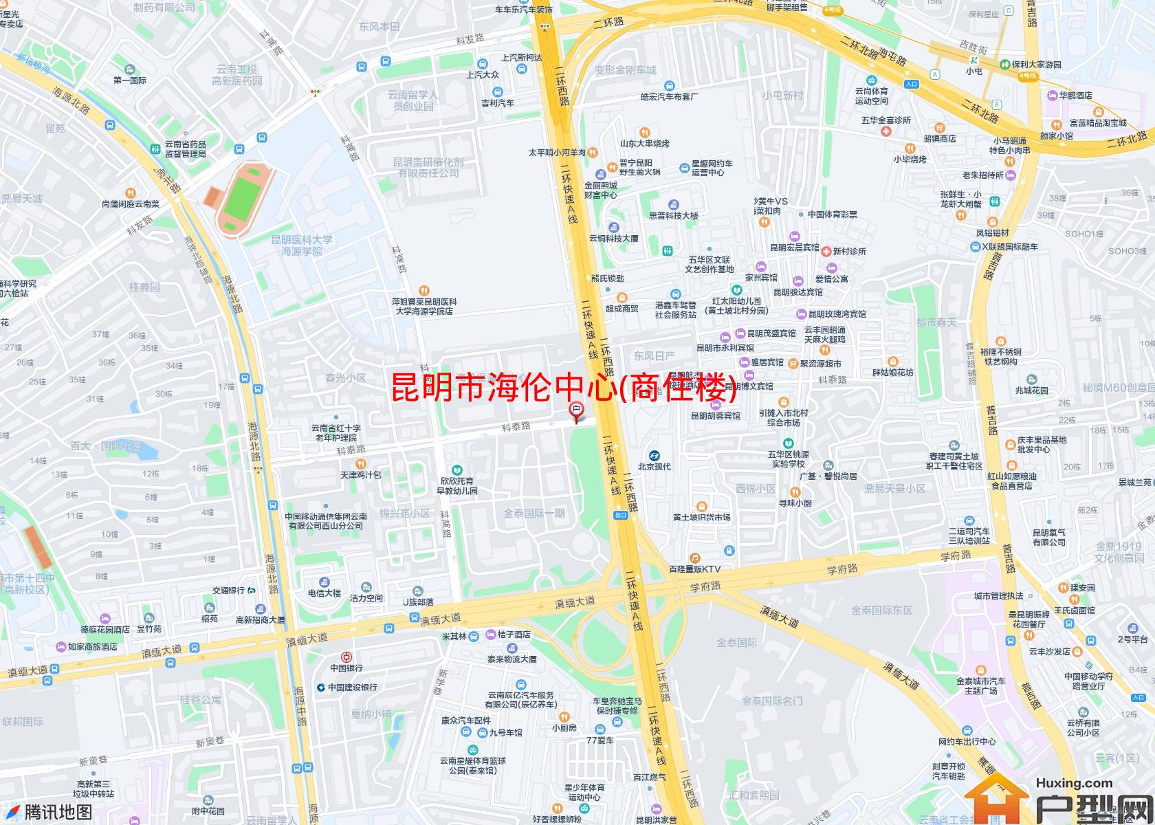 海伦中心(商住楼)小区 - 户型网