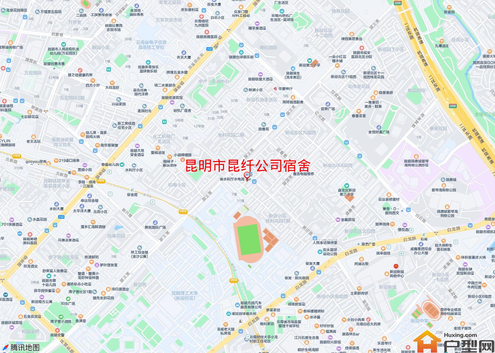 昆纤公司宿舍小区 - 户型网