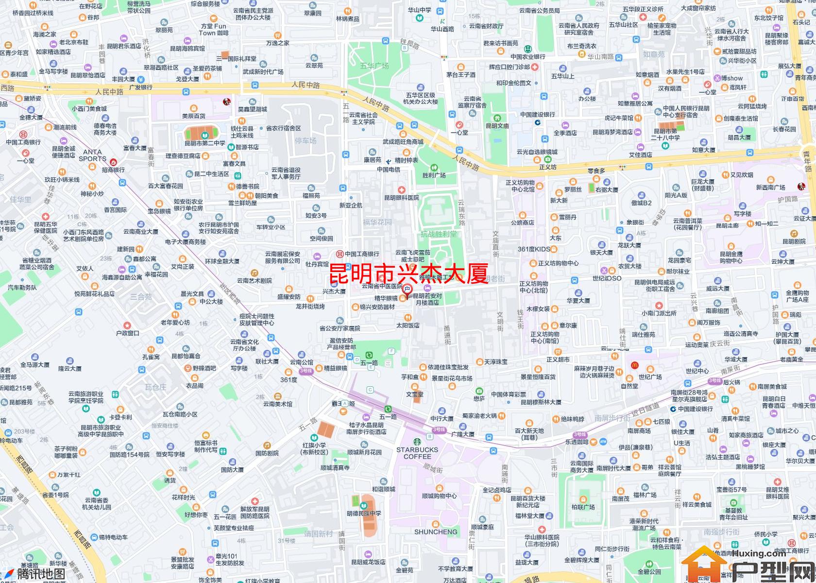 兴杰大厦小区 - 户型网
