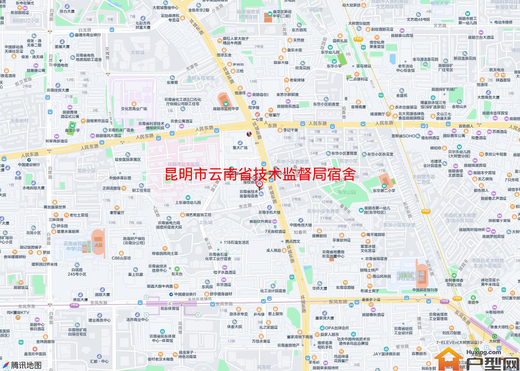 云南省技术监督局宿舍小区 - 户型网