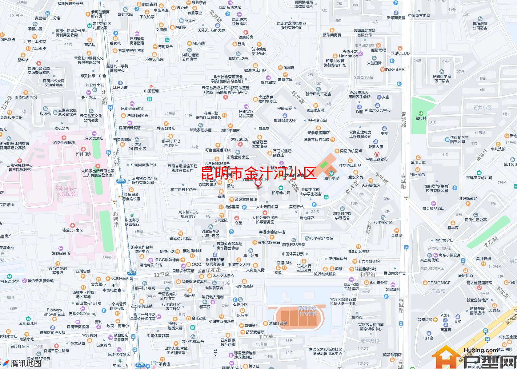 金汁河小区小区 - 户型网