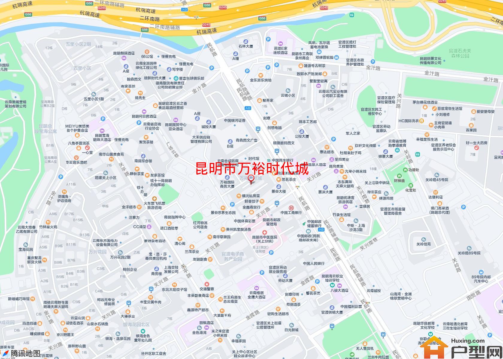 万裕时代城小区 - 户型网