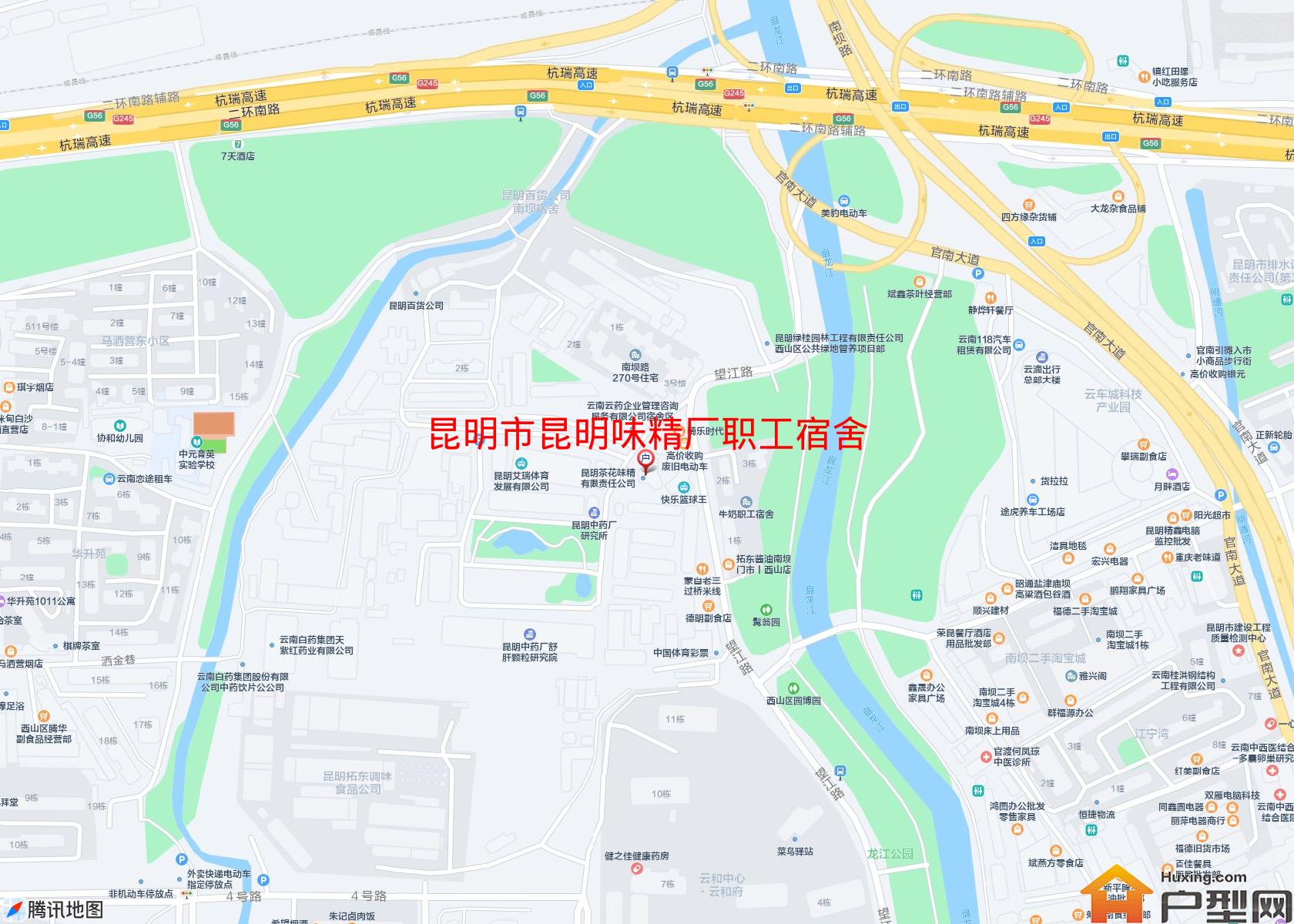 昆明味精厂职工宿舍小区 - 户型网