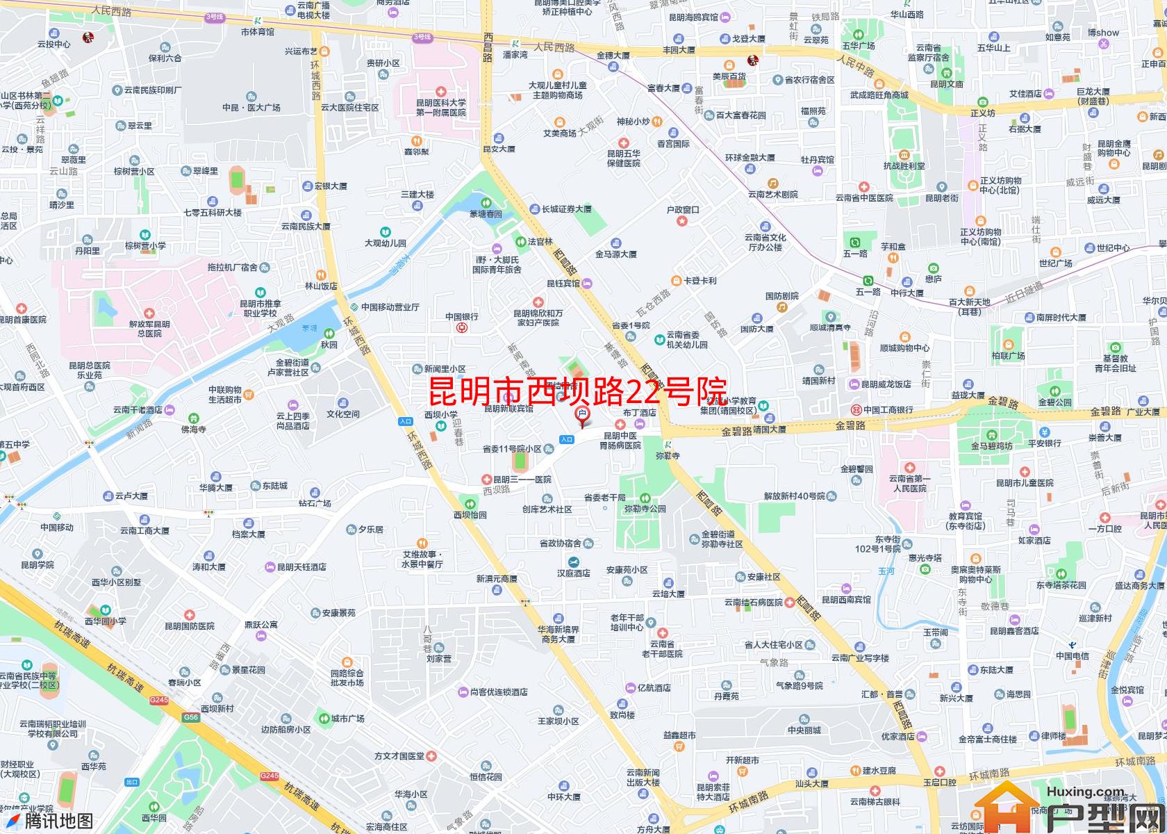 西坝路22号院小区 - 户型网