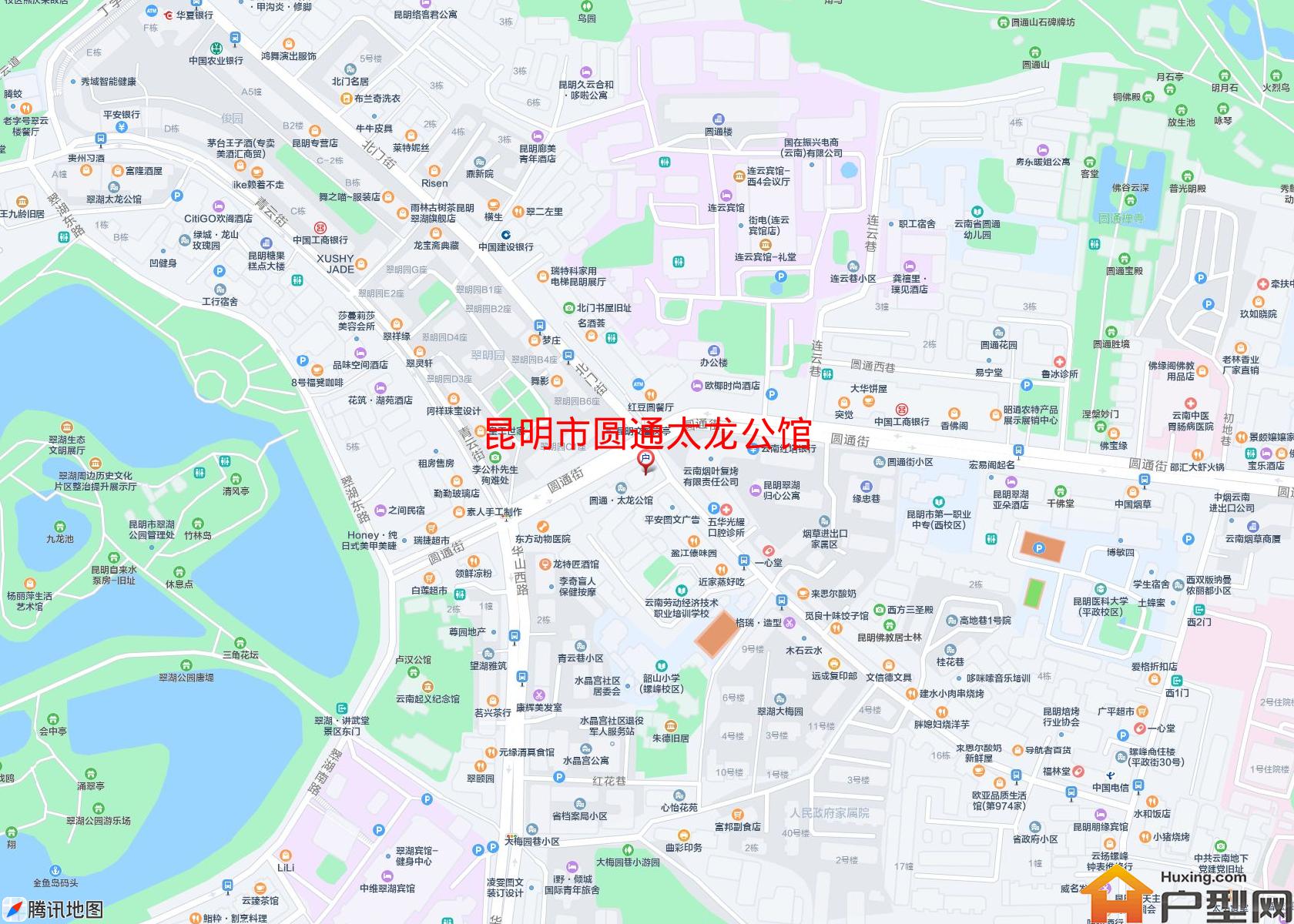 圆通太龙公馆小区 - 户型网