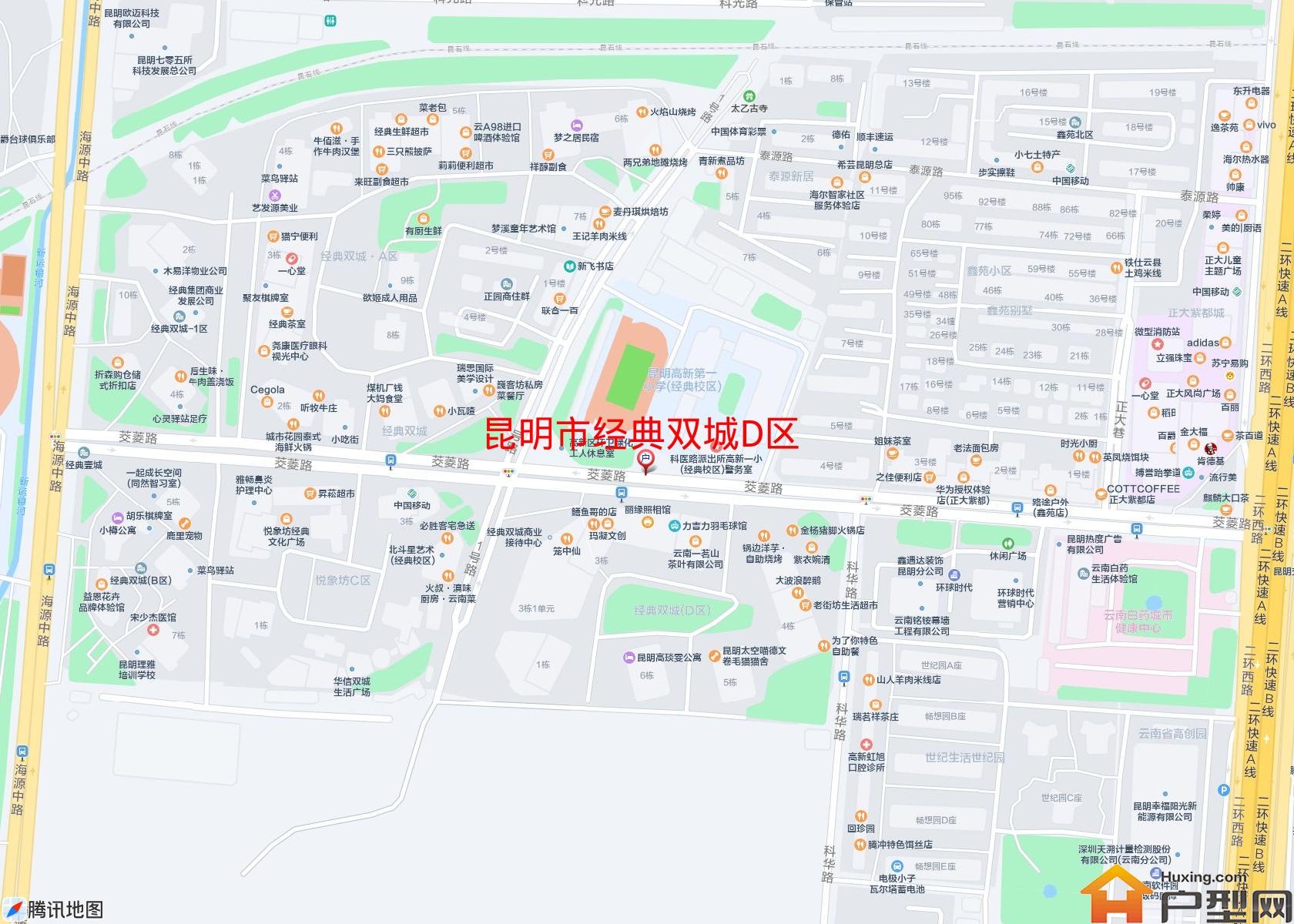 经典双城D区小区 - 户型网