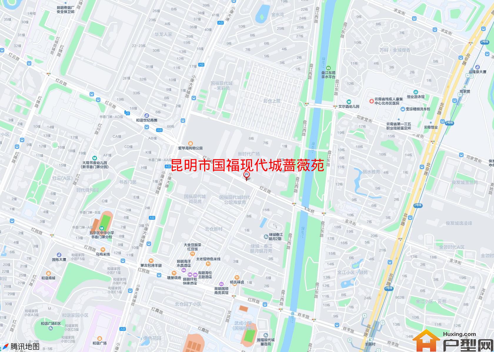 国福现代城蔷薇苑小区 - 户型网