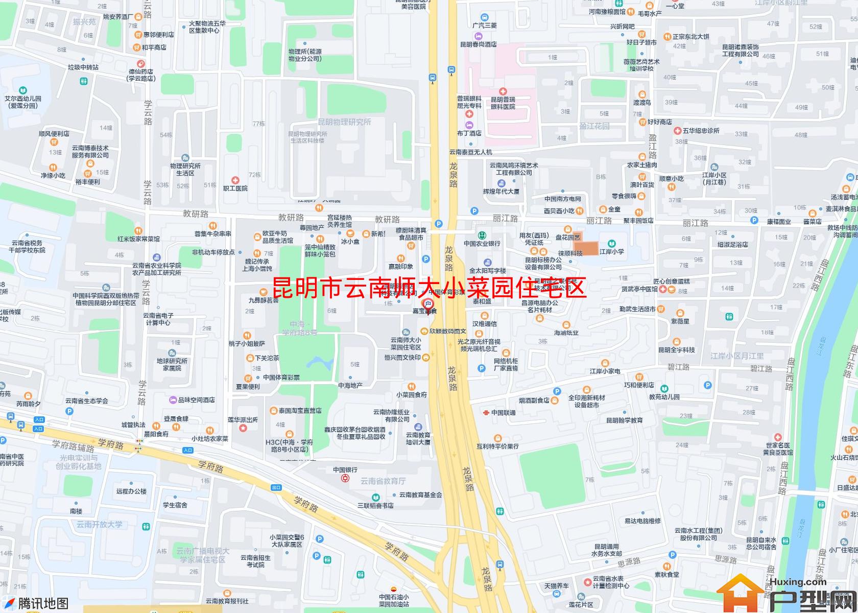云南师大小菜园住宅区小区 - 户型网