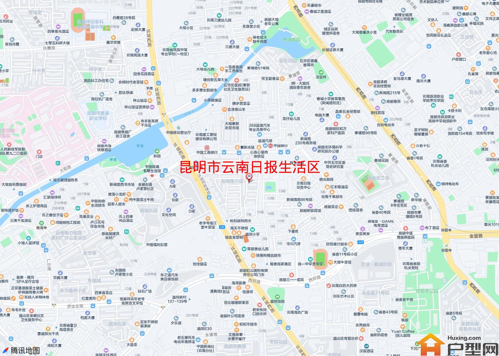 云南日报生活区小区 - 户型网