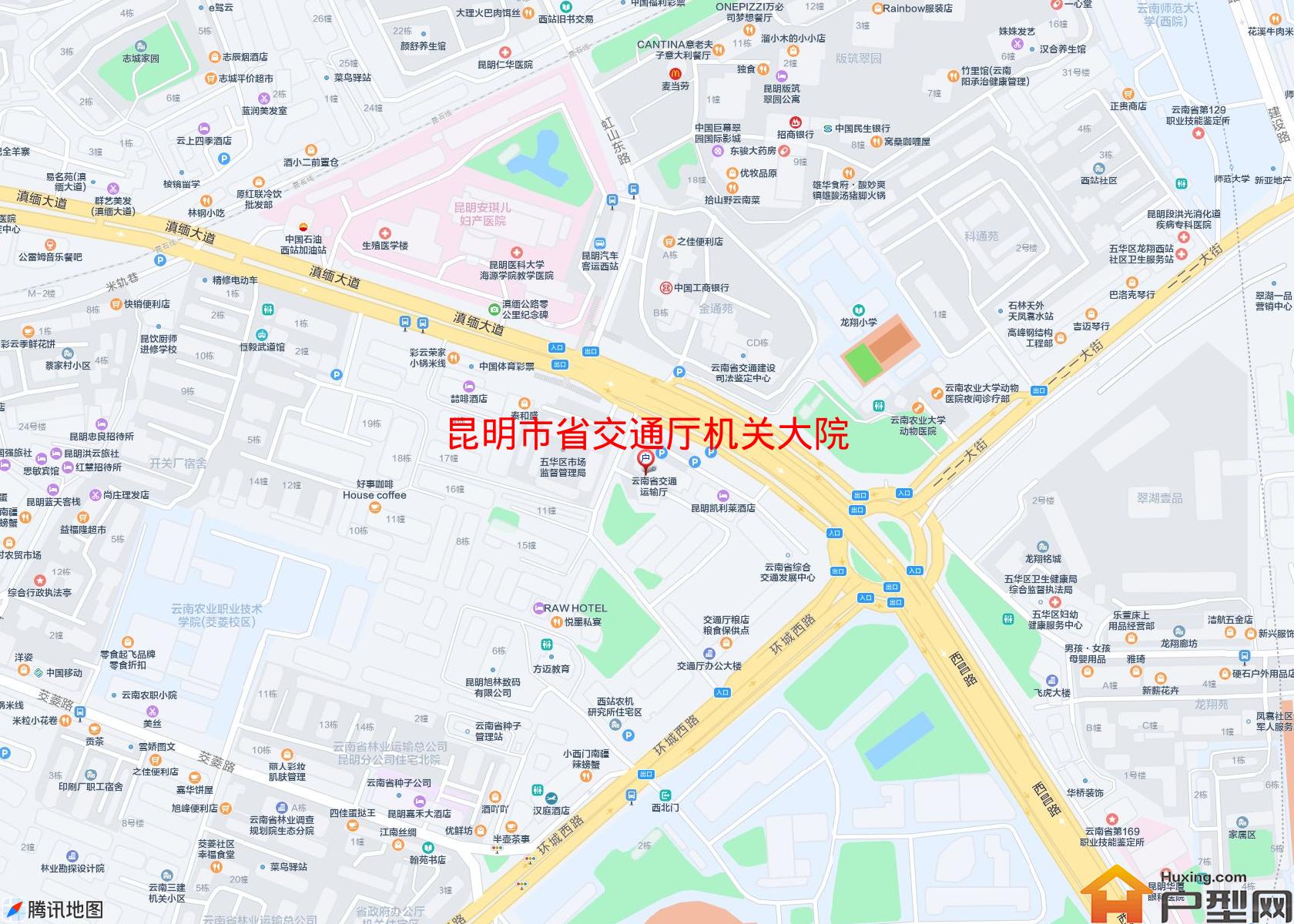 省交通厅机关大院小区 - 户型网