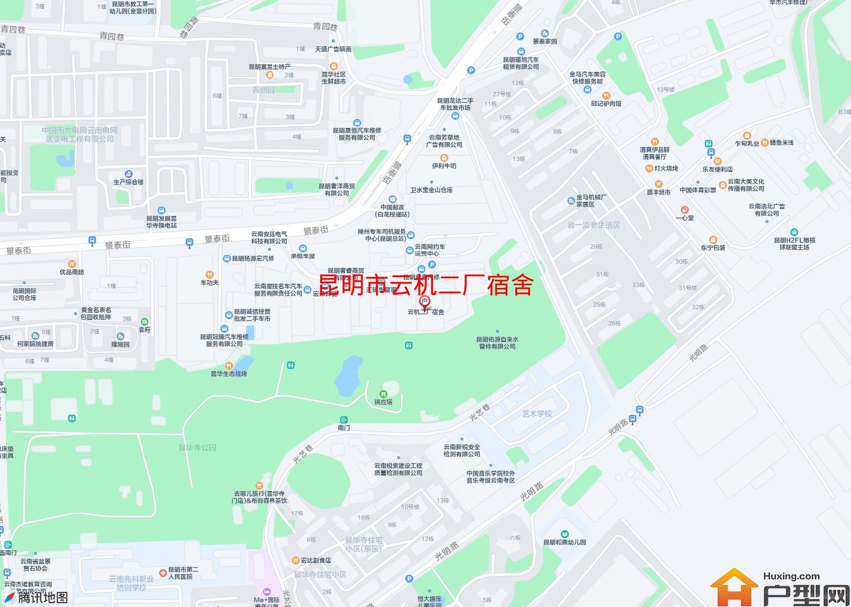 云机二厂宿舍小区 - 户型网