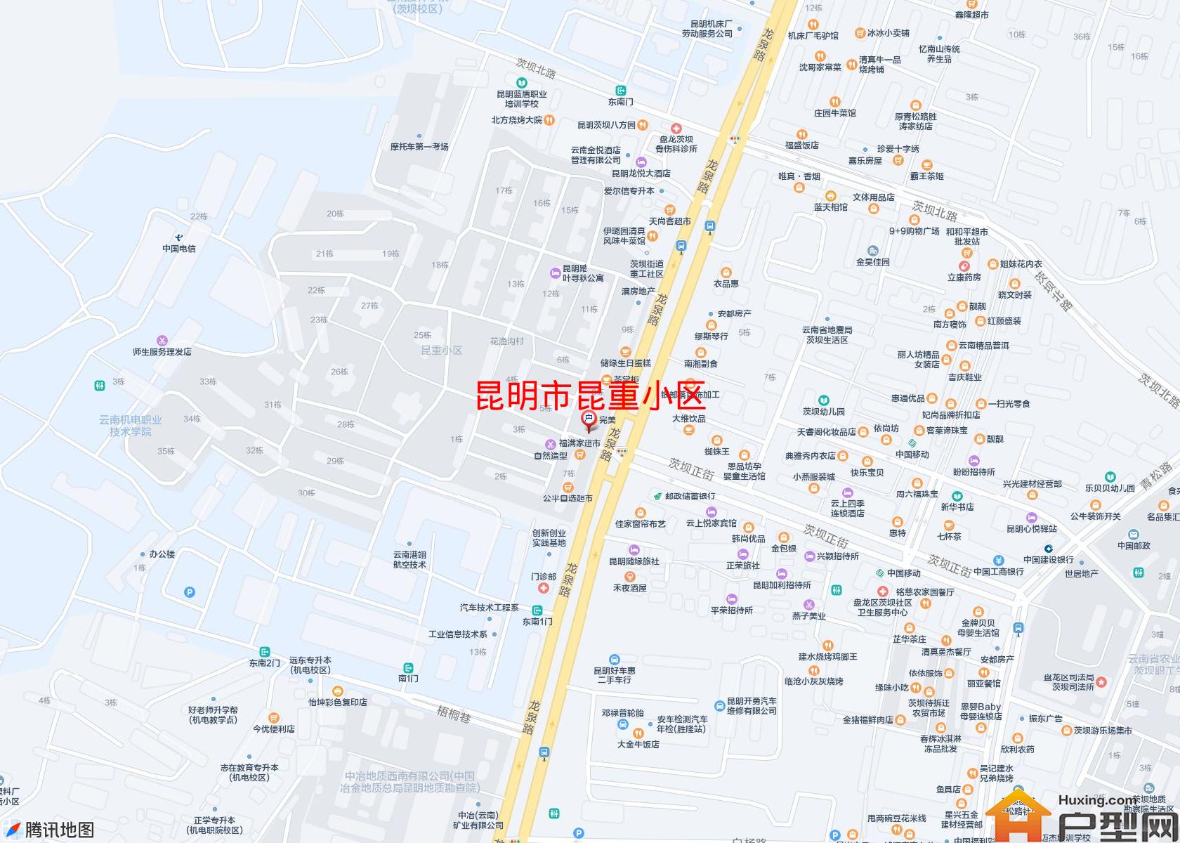 昆重小区小区 - 户型网