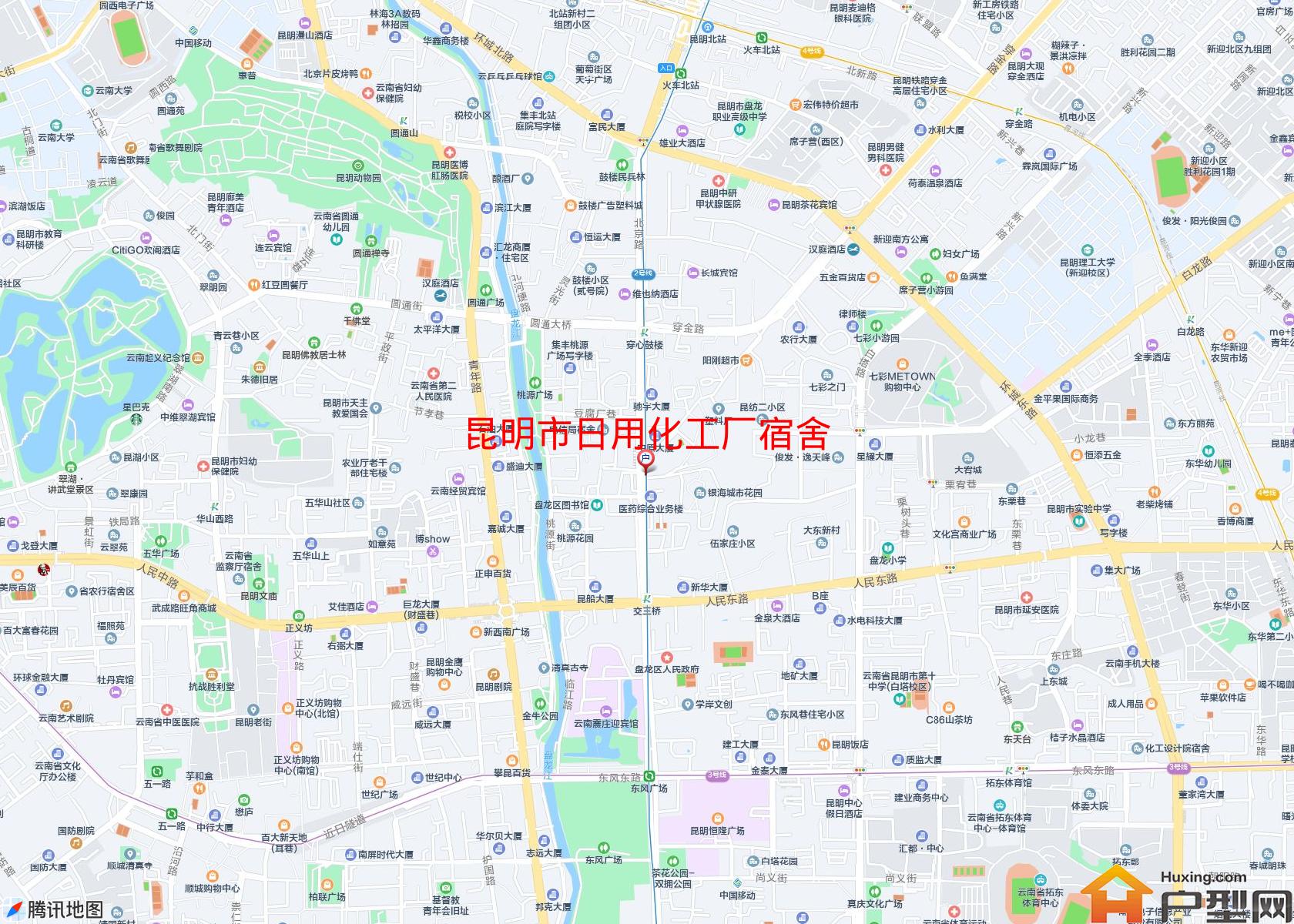 日用化工厂宿舍小区 - 户型网