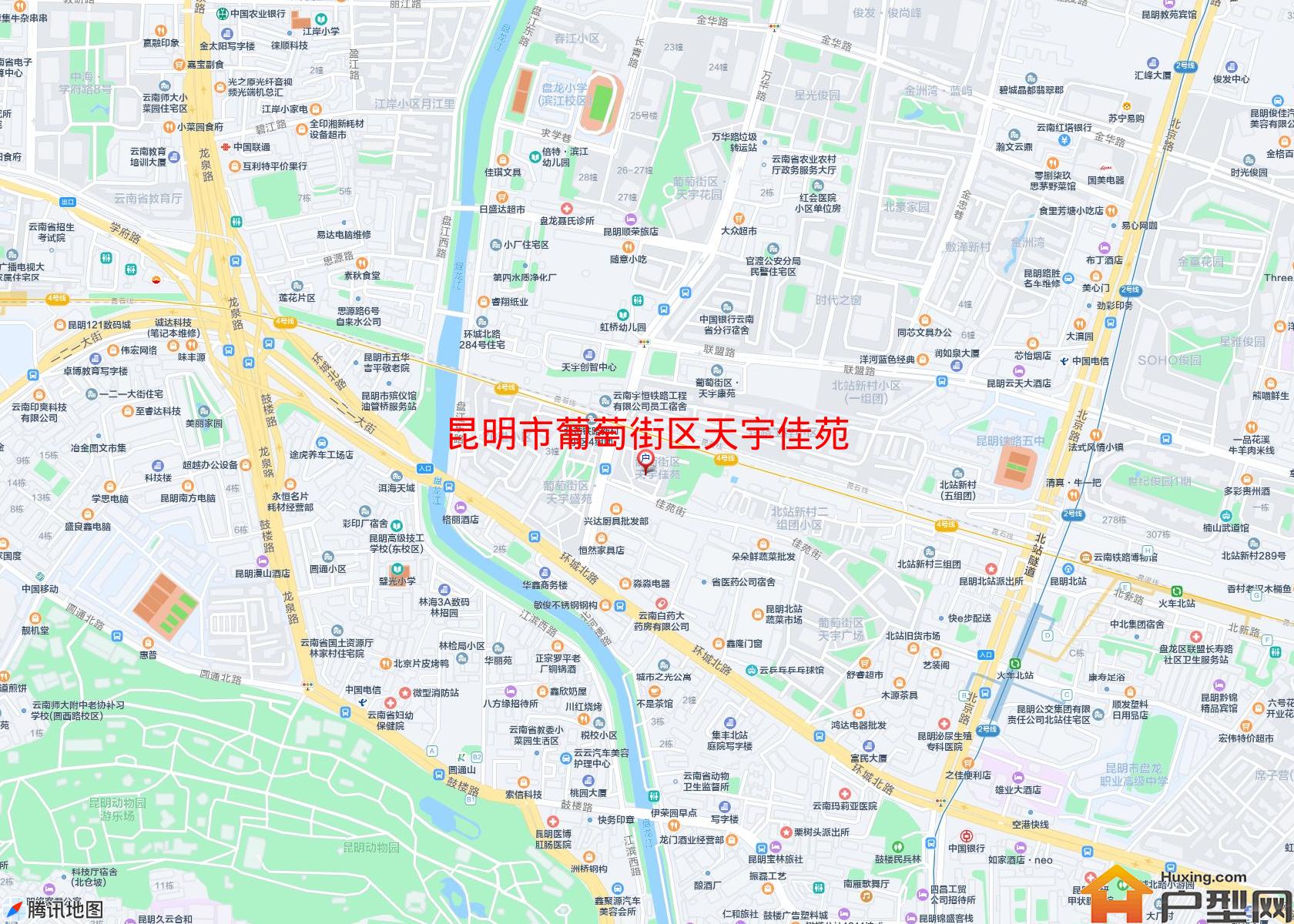 葡萄街区天宇佳苑小区 - 户型网